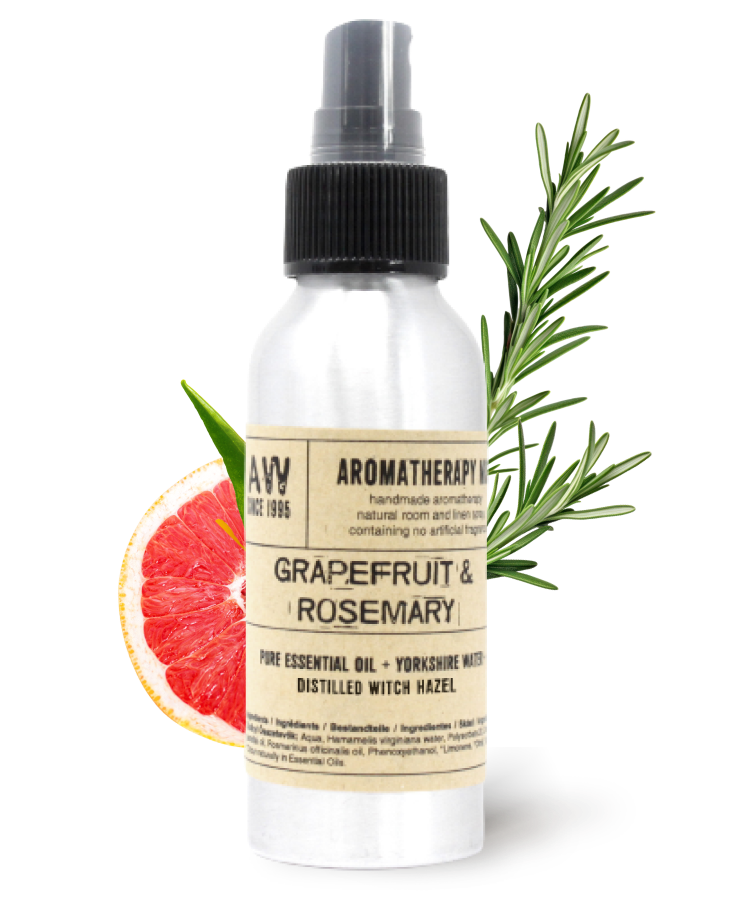 100ml Raumspray mit ätherischen Ölen - Grapefruit & Rosemarin – Spiritual  Babe