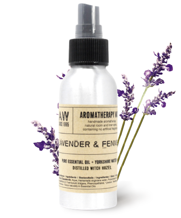 100ml Raumspray mit ätherischen Ölen - Lavendel & Fenchel