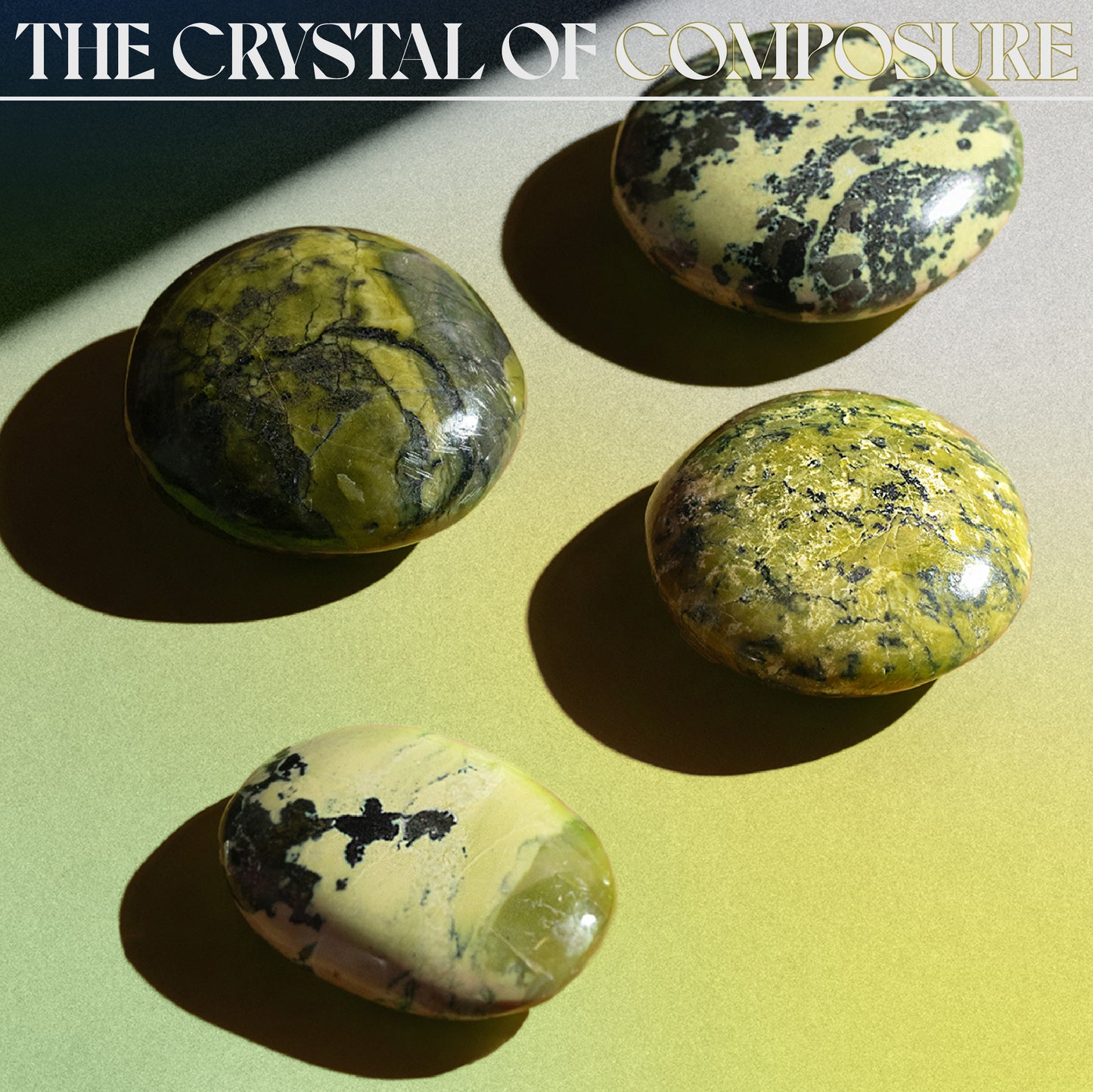 Chitta-Serpentin "Trust Yourself" Kristall. Bedeutung: Gelassenheit