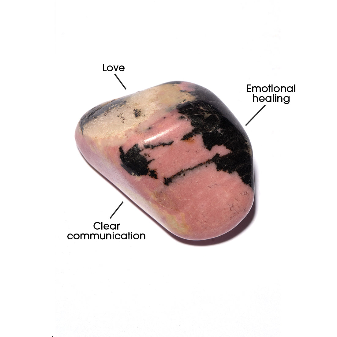 Rhodonit Trommelstein "Heart Healer"