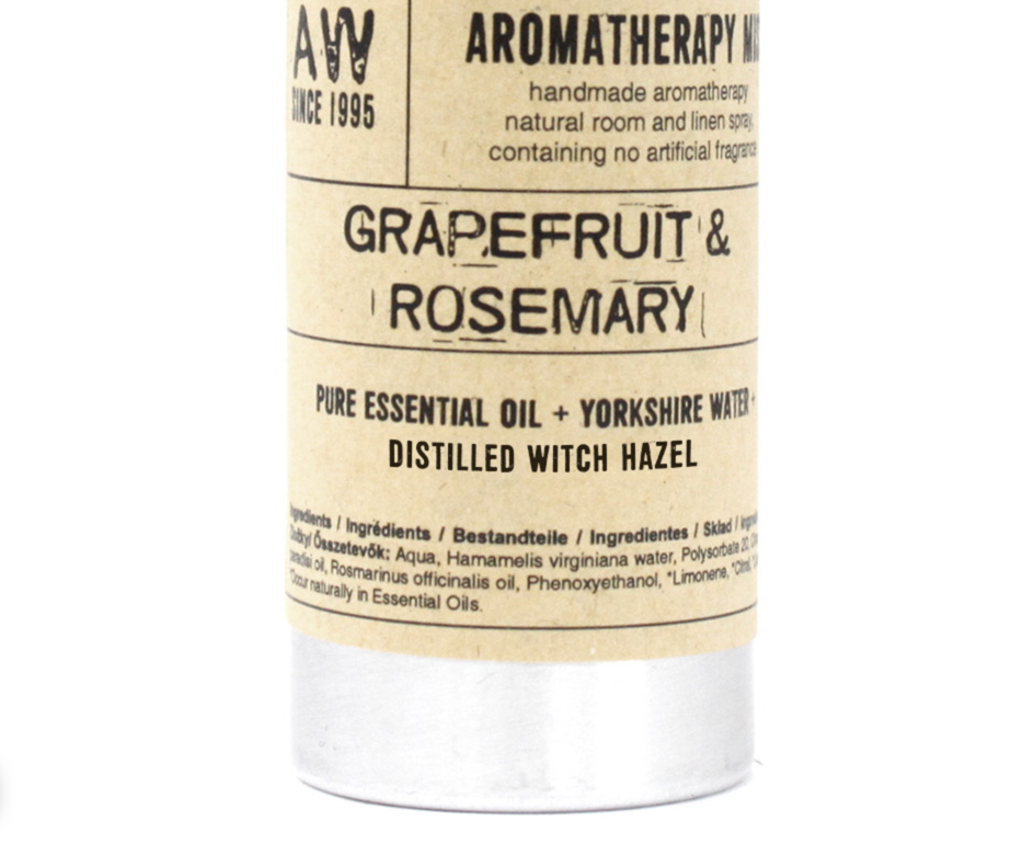 100ml Raumspray mit ätherischen Ölen - Grapefruit & Rosemarin